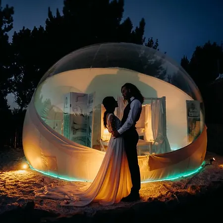 Luxe tent Burbujas Astronomicas Albarari Sanxenxo