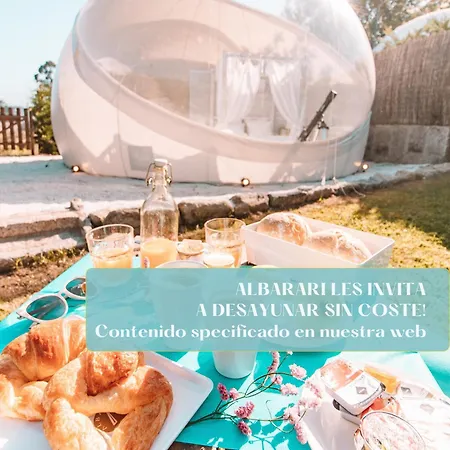 Burbujas Astronómicas Albarari Campismo de Luxo