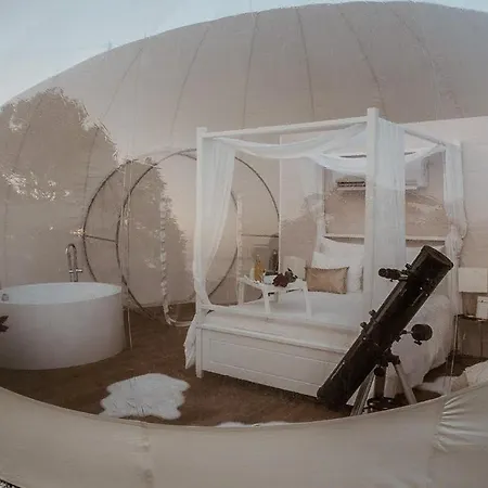Burbujas Astronomicas Albarari Luxe tent Sanxenxo