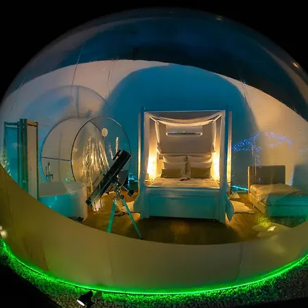 Luxe tent Burbujas Astronomicas Albarari Sanxenxo