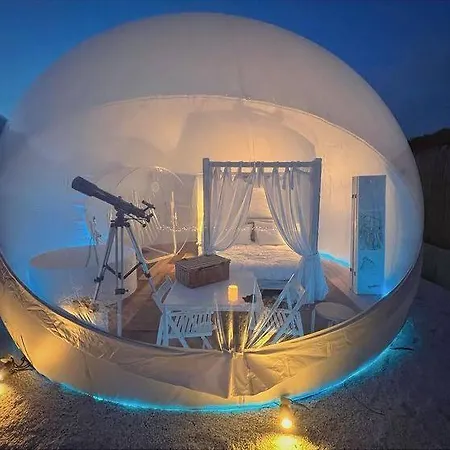 Lüks kamp alanı Burbujas Astronomicas Albarari
