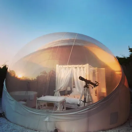 Burbujas Astronomicas Albarari Lüks kamp alanı *