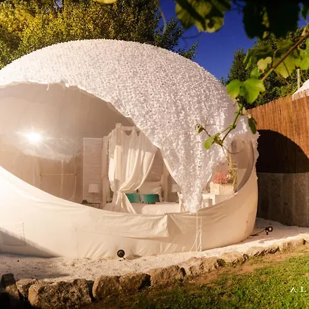 Burbujas Astronomicas Albarari Luxe tent Sanxenxo