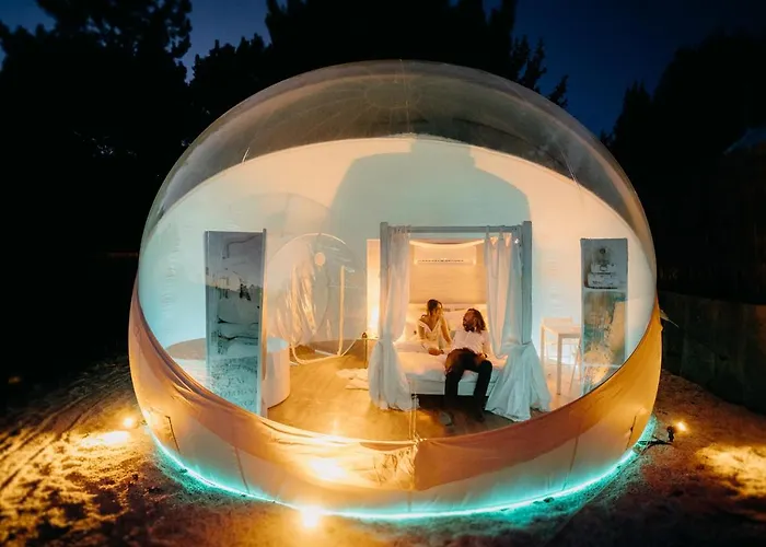 Burbujas Astronomicas Albarari Sanxenxo