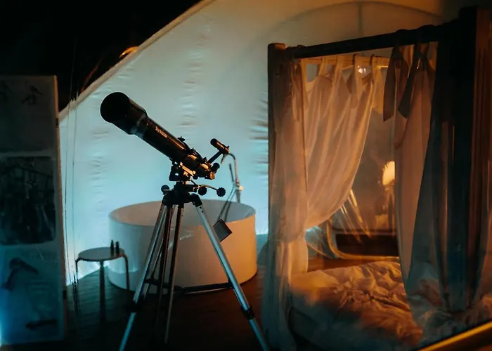 Burbujas Astronomicas Albarari Luxuszelt Sanxenxo