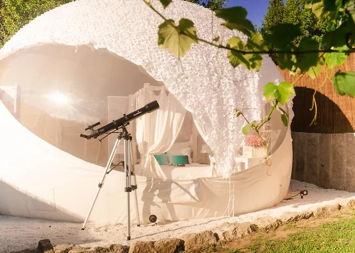 Luxuszelt Burbujas Astronomicas Albarari Sanxenxo