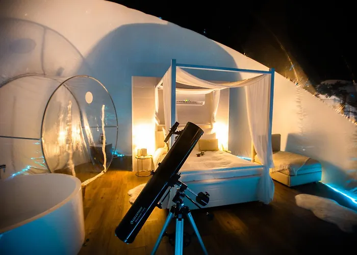 Luxuszelt Burbujas Astronomicas Albarari Sanxenxo