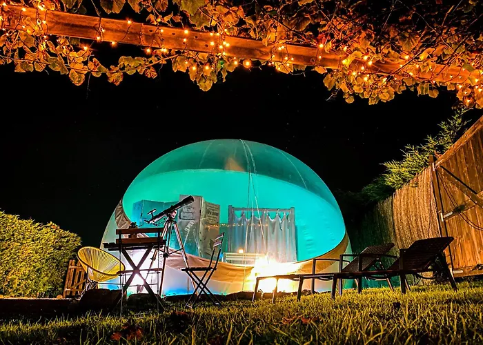Luxuszelt Burbujas Astronomicas Albarari *